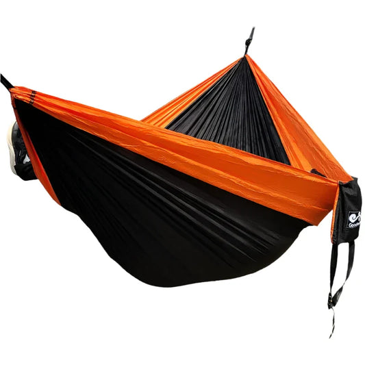 Double Person Outdoor Hammock (Orange)-0