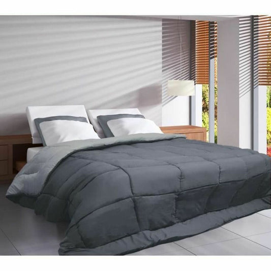 Bedspread (quilt) Poyet  Motte Calgary Silver 240 x 260 cm-1