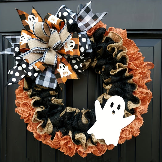 NNETM Halloween Wreath Indoor Holiday Decor-1