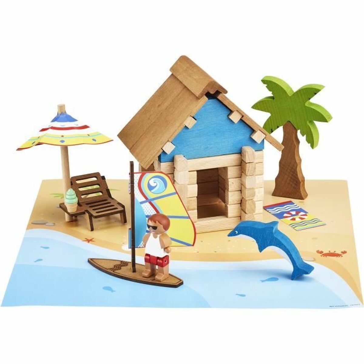 Construction set Jeujura The Beach Hut-2