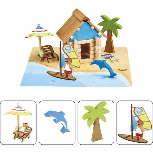 Construction set Jeujura The Beach Hut-1