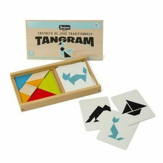Board game Jeujura Tangram J8144 (FR) Wood-0