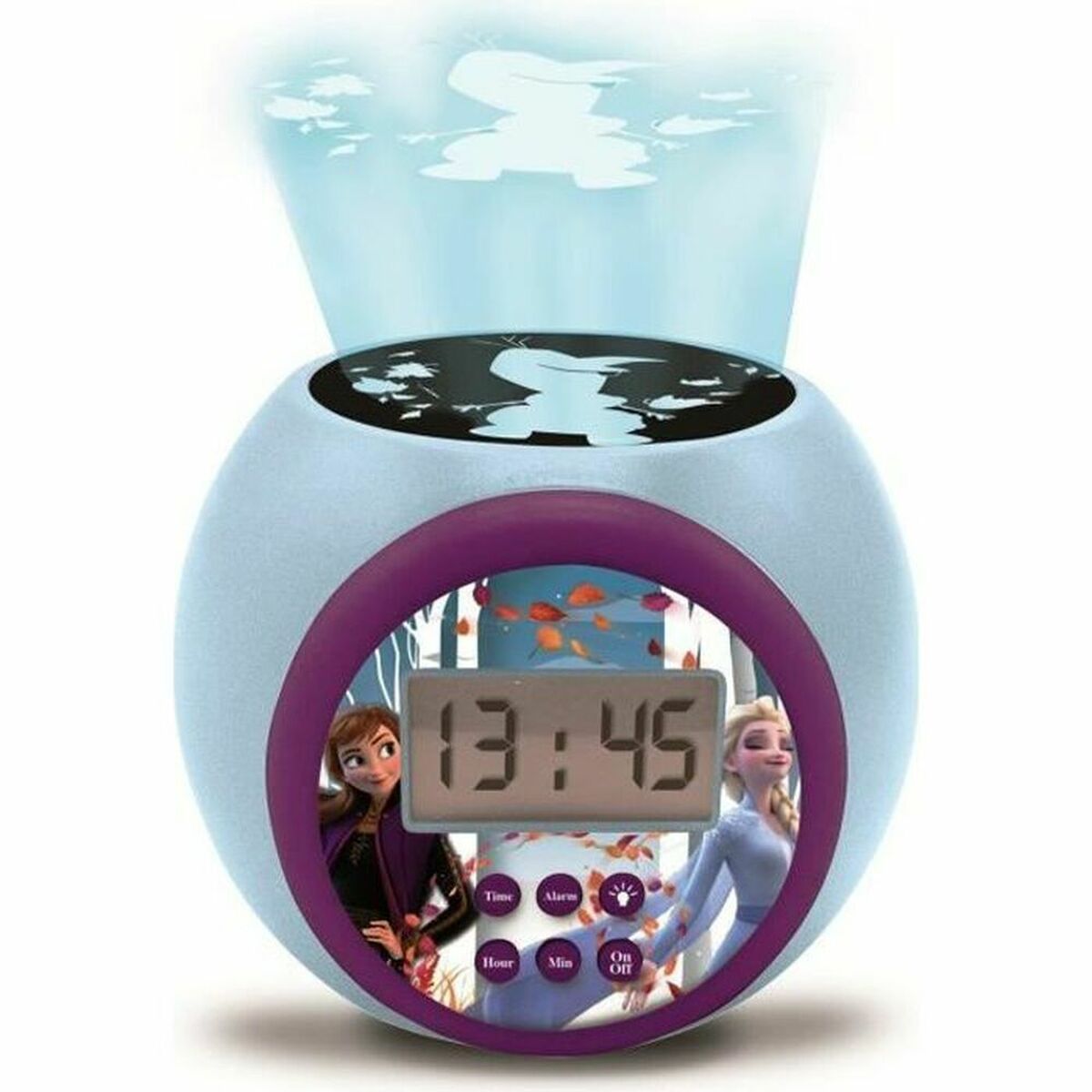 Alarm Clock Lexibook THE SNOW QUEEN Black Red Multicolour-0