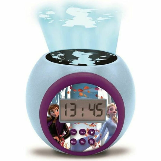 Alarm Clock Lexibook THE SNOW QUEEN Black Red Multicolour-0