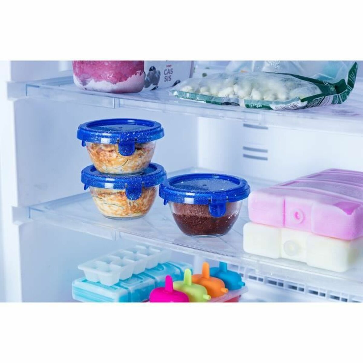 Set of lunch boxes Pyrex Transparent 5 Pieces-12