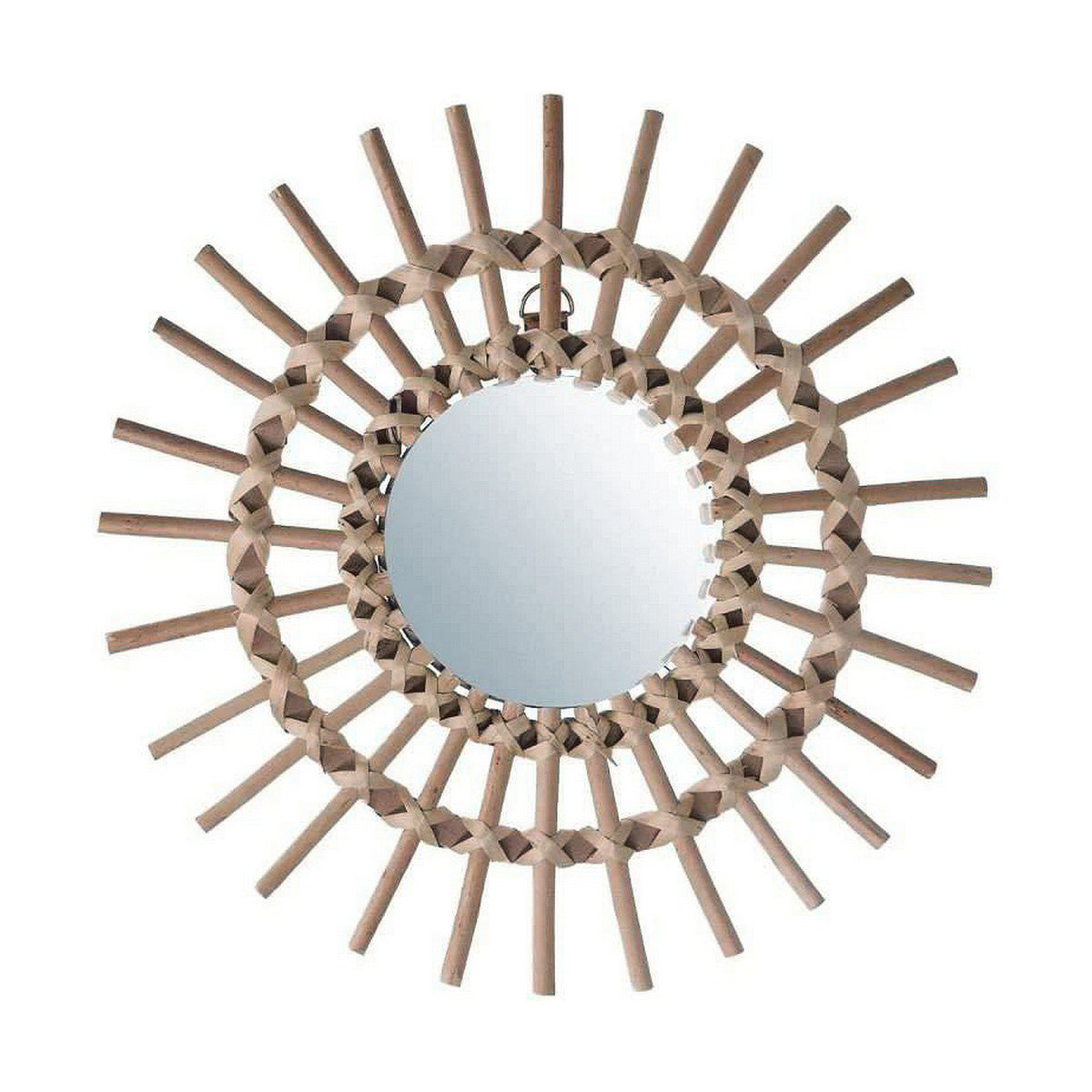Wall mirror Atmosphera SUN Ø 30 cm-0