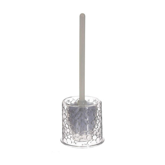 Toilet Brush 5five Galet Transparent Plastic-1