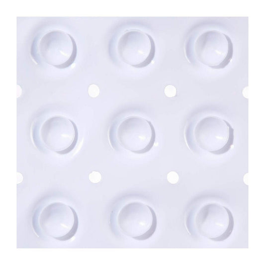 Non-slip Shower Mat 5five White PVC (55 x 55 cm)-1