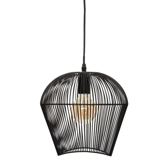 Ceiling Light Atmosphera Jena Black 40W Metal (26 x 26 x 25 cm)-0