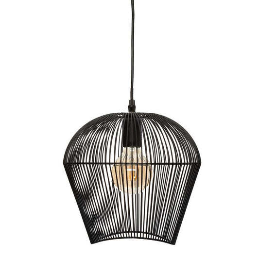 Ceiling Light Atmosphera Jena Black 40W Metal (26 x 26 x 25 cm)-1