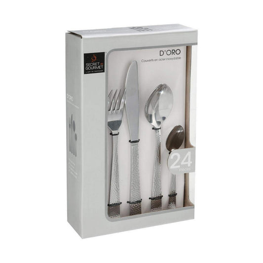 Cutlery Secret de Gourmet D'ORO INOX 24 Pieces-1
