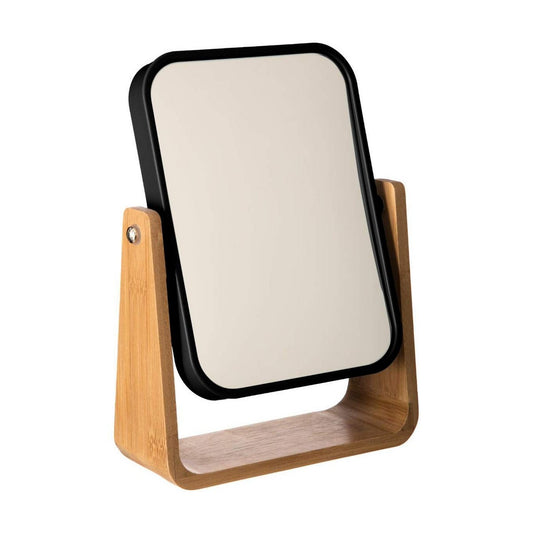 Mirror with Mounting Bracket 5five Simply Smart Natureo Black Bamboo 22 x 16 x 6 cm-0