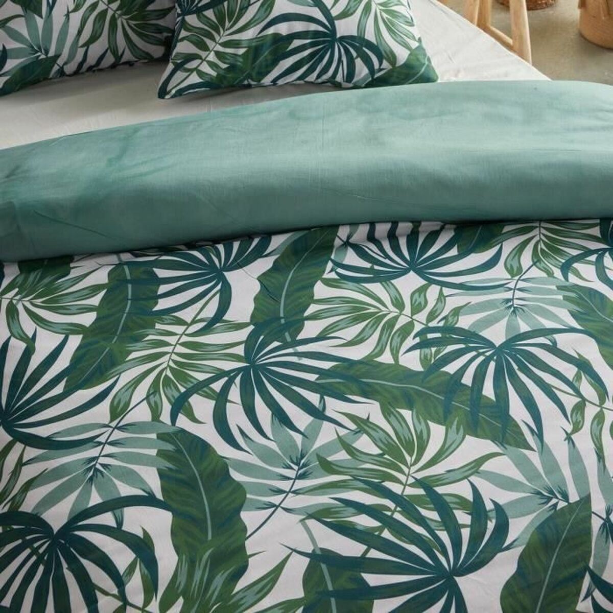 Duvet cover set TODAY Green Vert Super king 2 Pieces-2