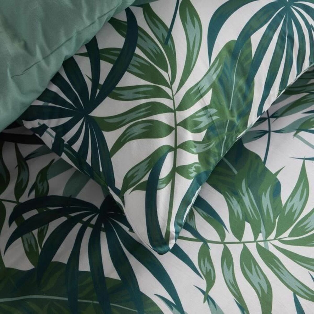 Duvet cover set TODAY Green Vert Super king 2 Pieces-1