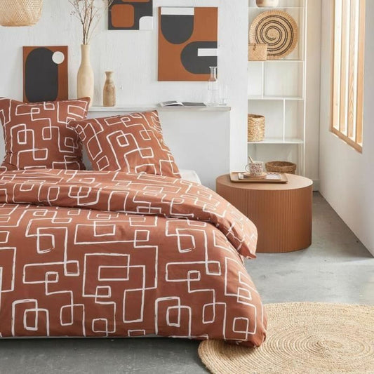 Duvet cover set TODAY Orange Super king 2 Pieces-0