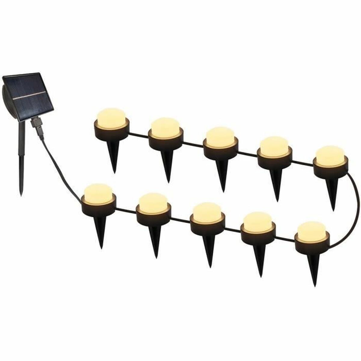 Solar lamp Lumisky Soliray Black-0