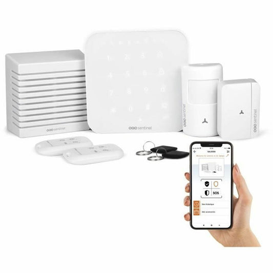 Alarm System SCS SENTINEL KitAlarm Wi-Fi 4G 8 Pieces-0