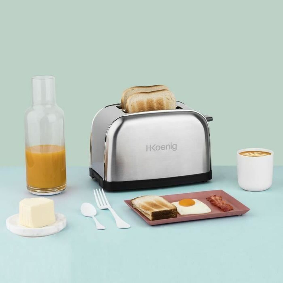 Toaster Hkoenig Toas7 850 W Silver-2
