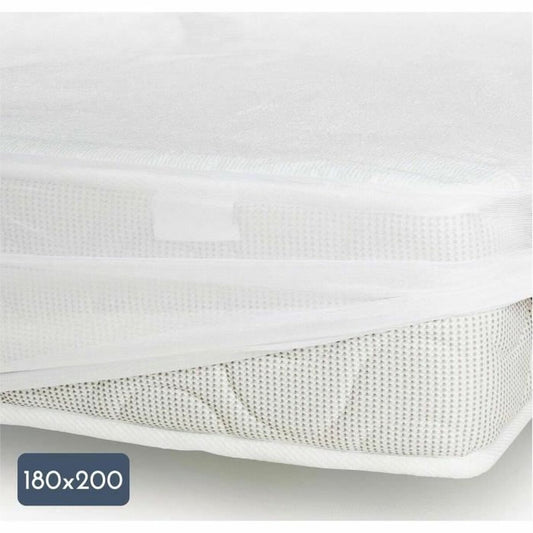 Mattress protector Lovely Home White 200 x 180 cm-0