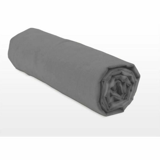 Fitted bottom sheet HOME LINGE PASSION HP71766 Grey Anthracite 140 x 190 + 30 cm-1