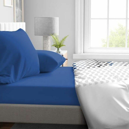 Fitted bottom sheet HOME LINGE PASSION HP71775 Blue 180 x 200 + 30 cm-1