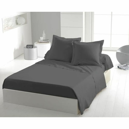 Bedding set HOME LINGE PASSION Flat sheet Grey Single bed 180 x 290 cm-0