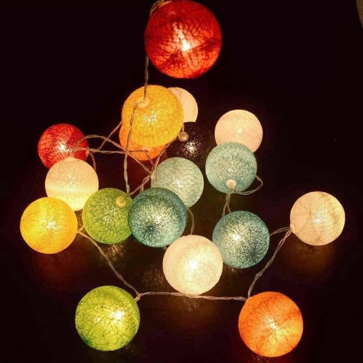 Wreath of LED Lights Lumisky Mimy Multicolour 3,8 m 10-1