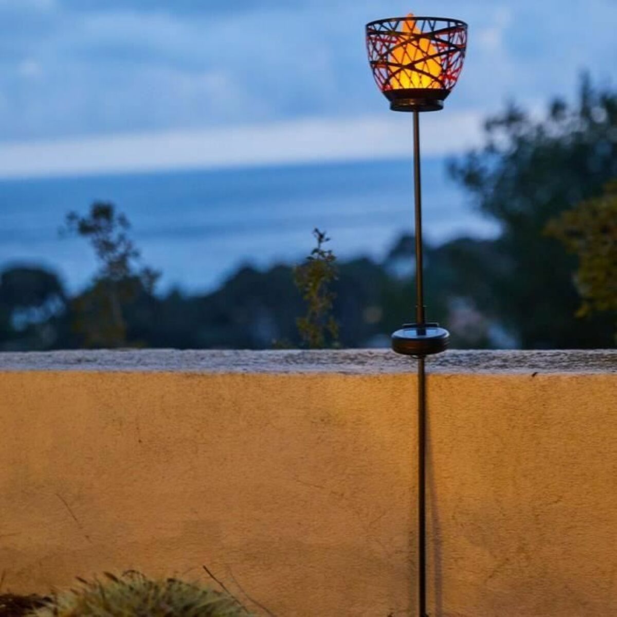 Solar garden lights Lumisky Grey Metal-1