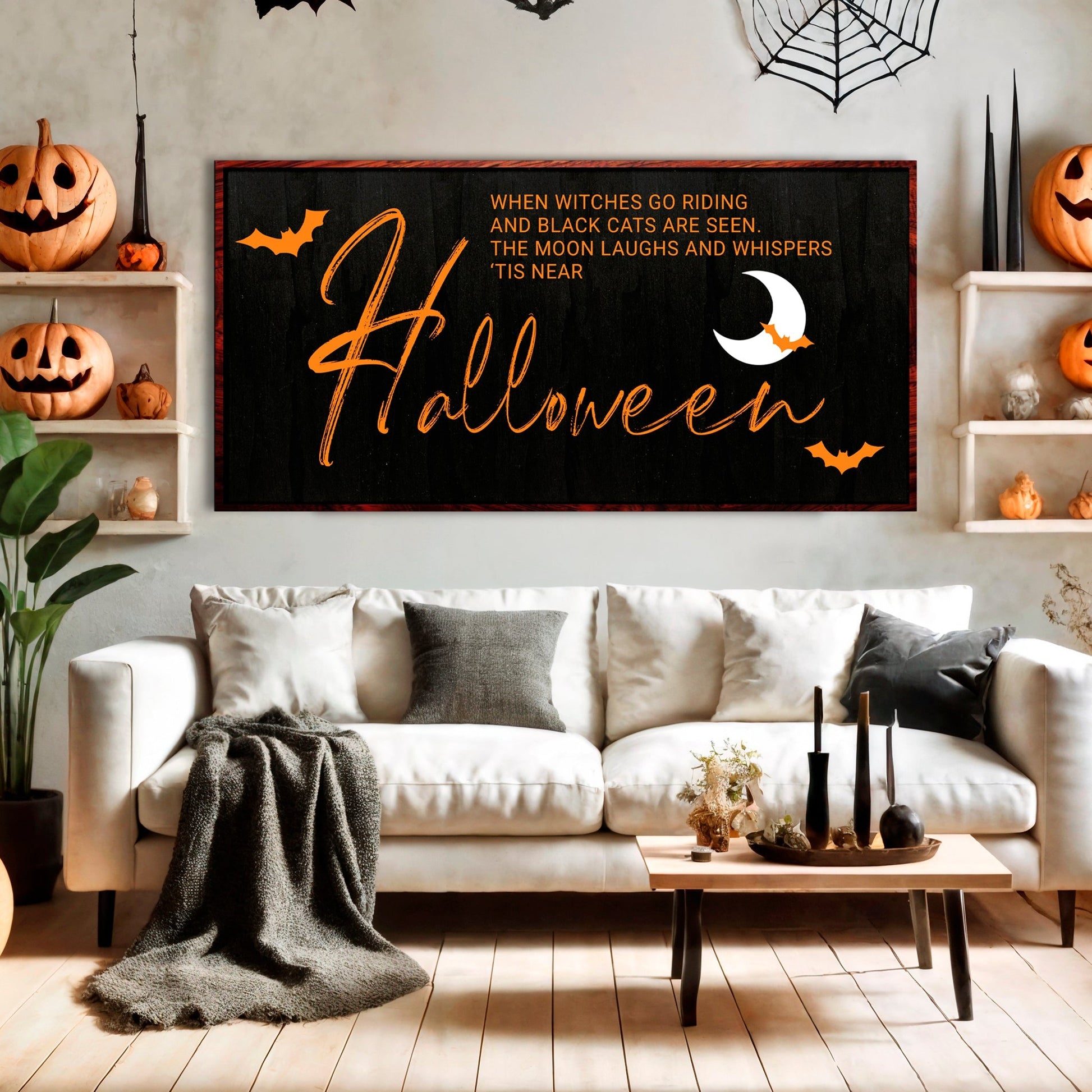 When Witches Halloween Wall Sign-2
