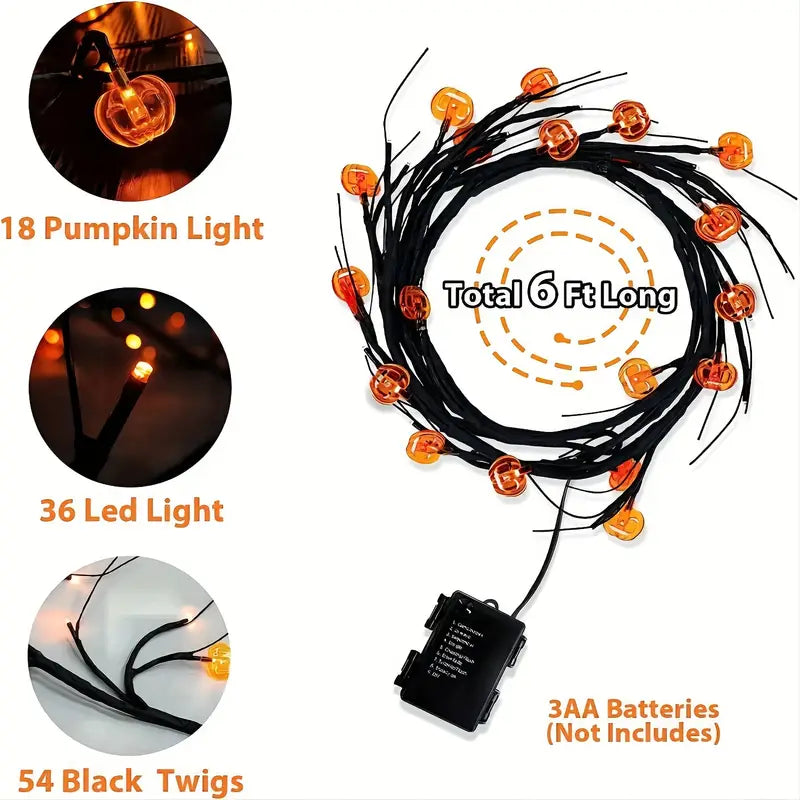 Enchanted Grove Halloween Lights: Willow Whispers-4