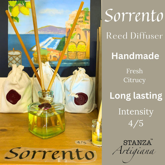 Italian holidays - Italian reed diffuser - citrucy fresh - Sorrento-0