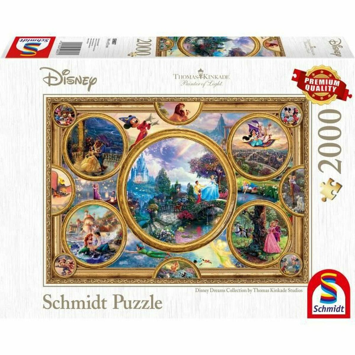 Puzzle Schmidt Spiele Disney Dreams Collection 2000 Pieces-0