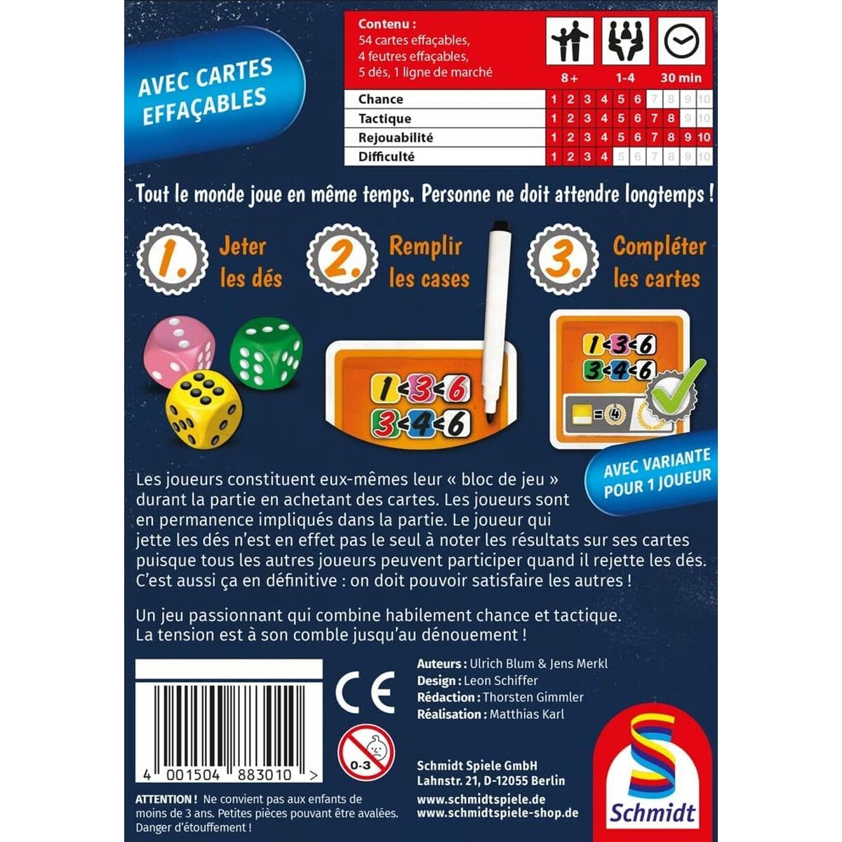 Board game Schmidt Spiele Donnant Donnant (FR)-1