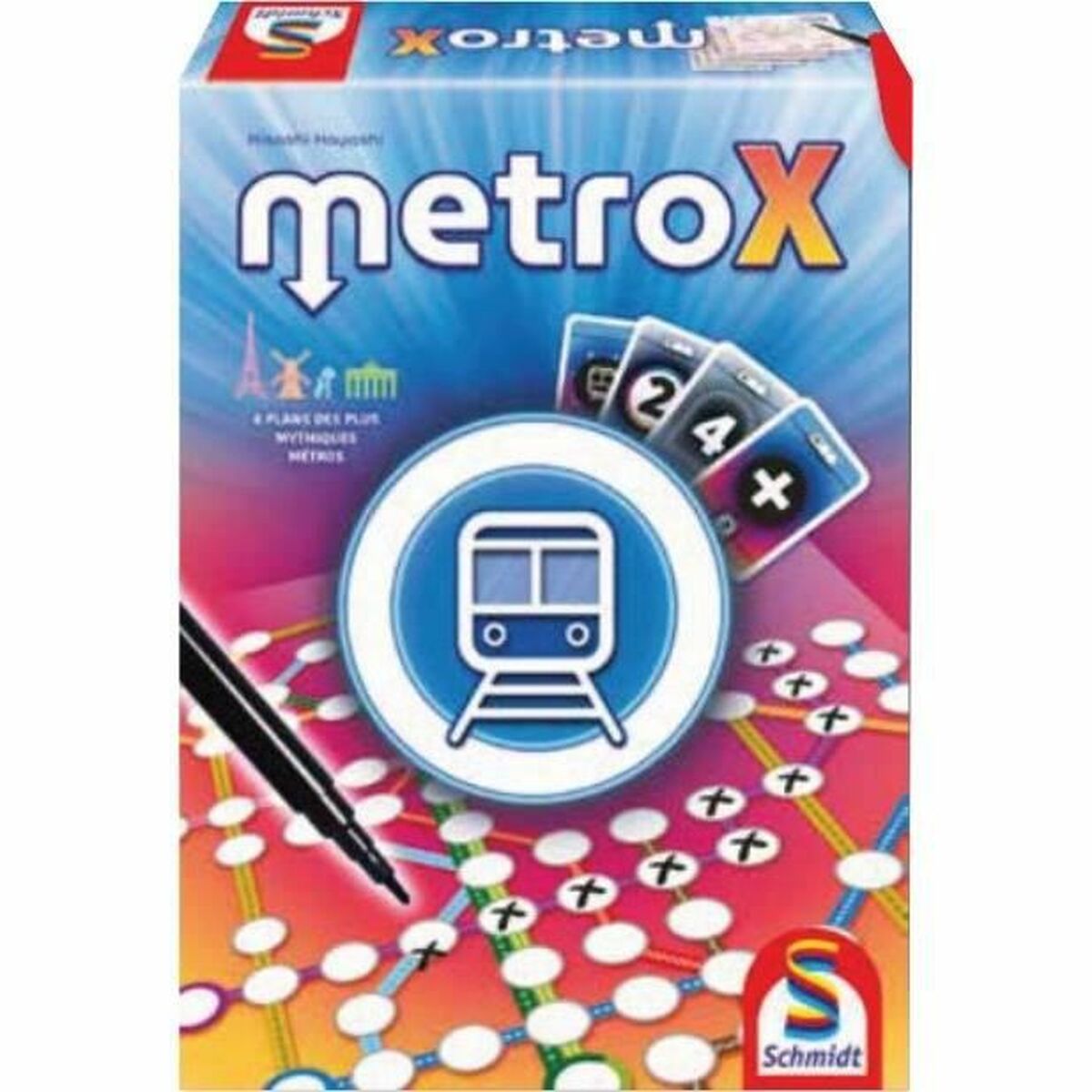Board game Schmidt Spiele Metro X-0