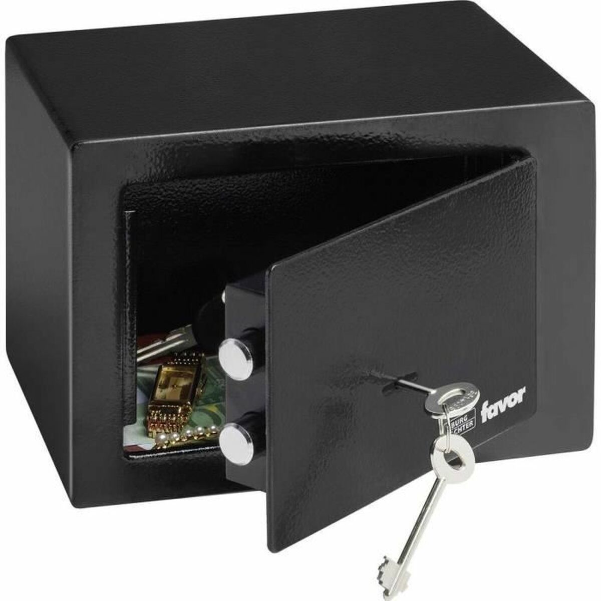Safety-deposit box Burg-Wachter 17 x 23 x 17 cm Black Metal-0