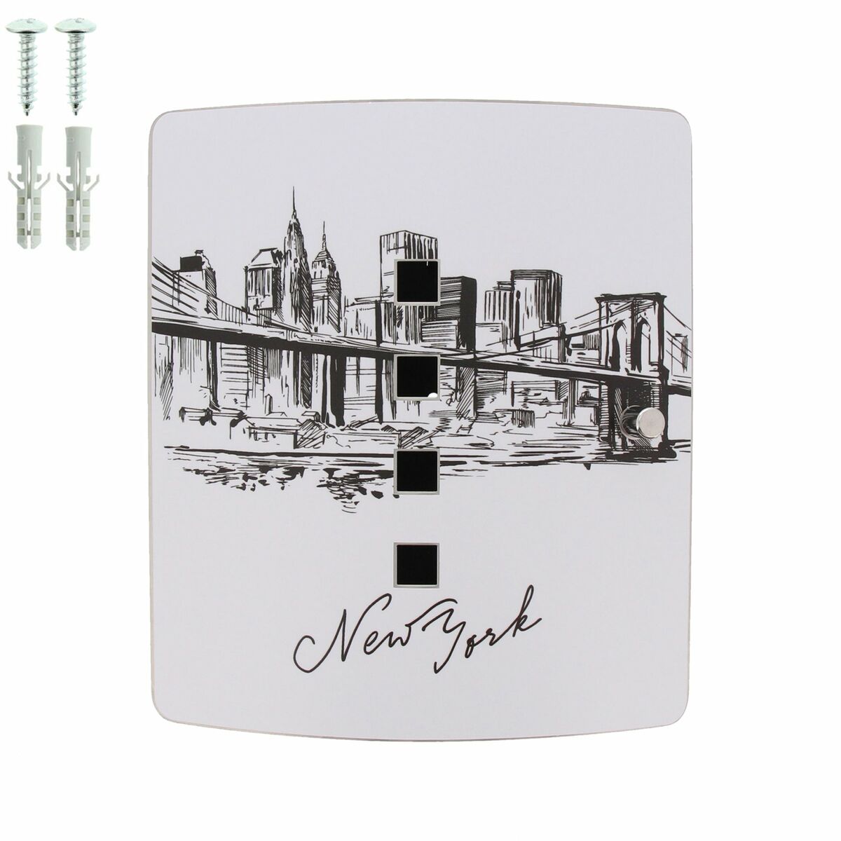Key cupboard Burg-Wachter 6204/10 NI SKYLINE NY 10 Keys-2