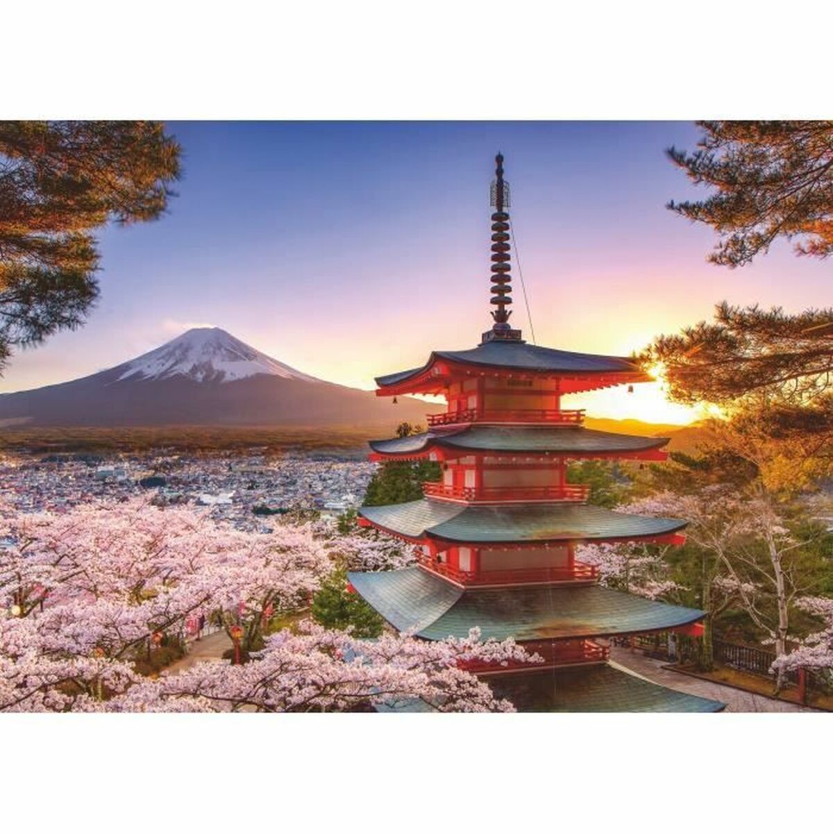 Puzzle Ravensburger Cherry Blossoms-4