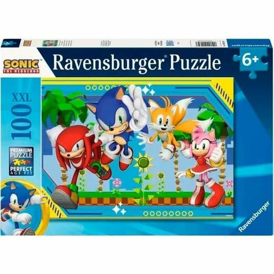 Puzzle Ravensburger Sonic 100 Pieces-0