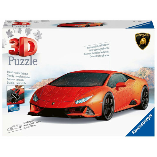 3D Puzzle Ravensburger Lamborghini 25 cm Car 108 Pieces-0