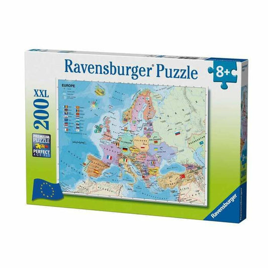 Puzzle Ravensburger Carte d'Europe-0
