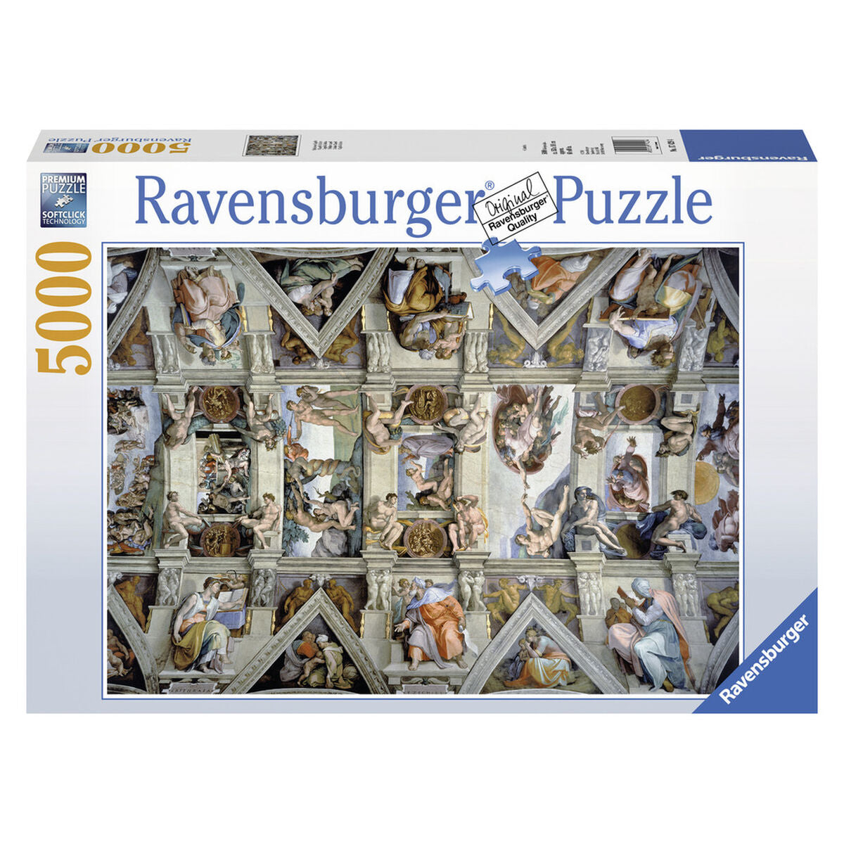 Puzzle Ravensburger 17429 The Sistine Chapel - Michelangelo 5000 Pieces-0