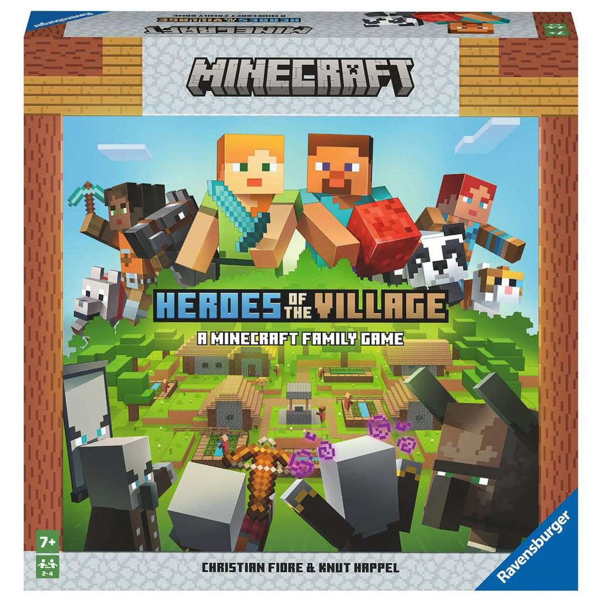 Board game Minecraft Heroes of the Village-4
