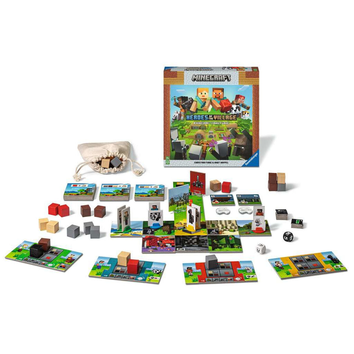 Board game Minecraft Heroes of the Village-3