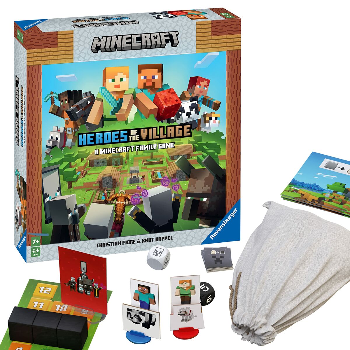 Board game Minecraft Heroes of the Village-0