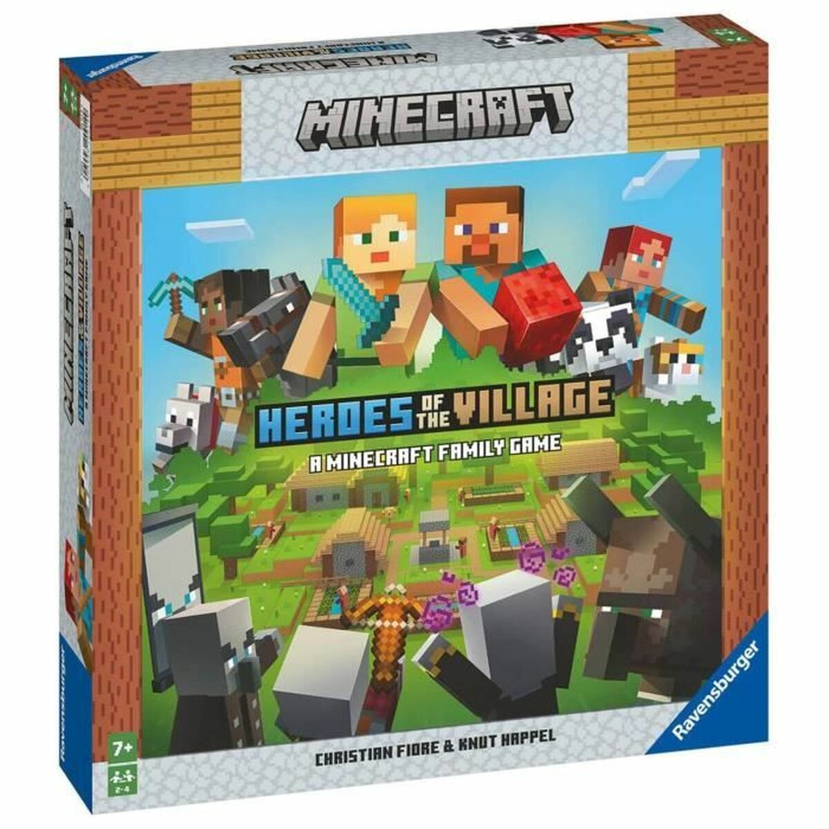 Board game Minecraft Heroes of the Village-5