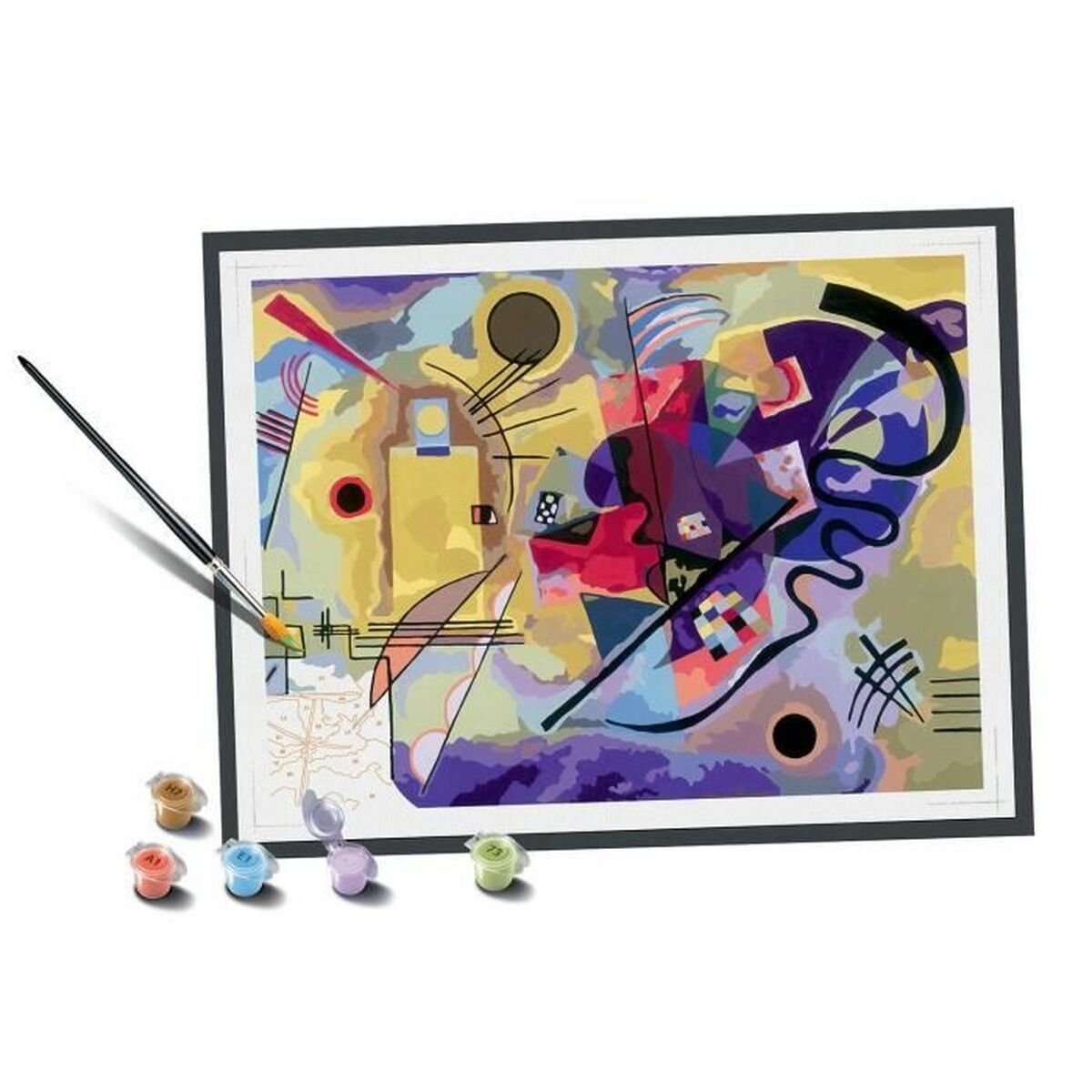 Colouring Puzzle Ravensburger Kandinsky-5