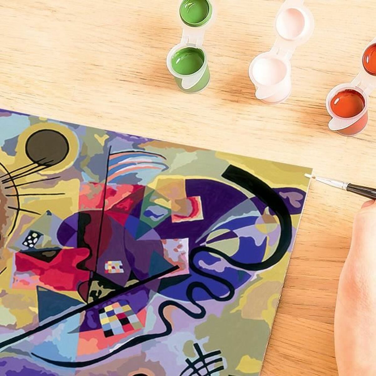 Colouring Puzzle Ravensburger Kandinsky-2