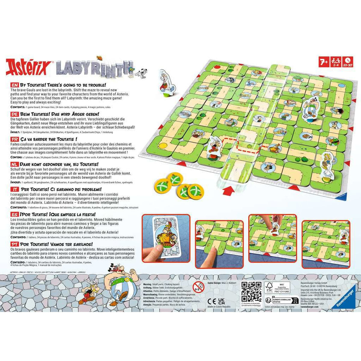 Board game Ravensburger Labyrinth Asterix (FR)-2