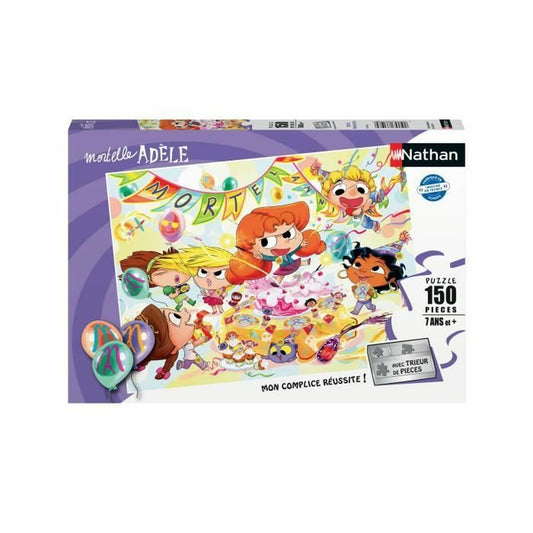 Puzzle Nathan Nathan Mortel Anniversaire Mortelle Adèle 150 Pieces-0