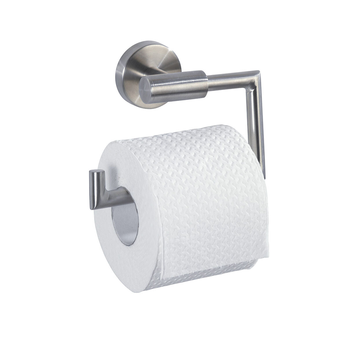 Toilet Roll Holder Wenko bosio Stainless steel 15 x 10,5 x 6,5 cm Steel-0
